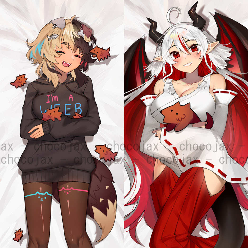 Juppito + chocojax Dakimakura
