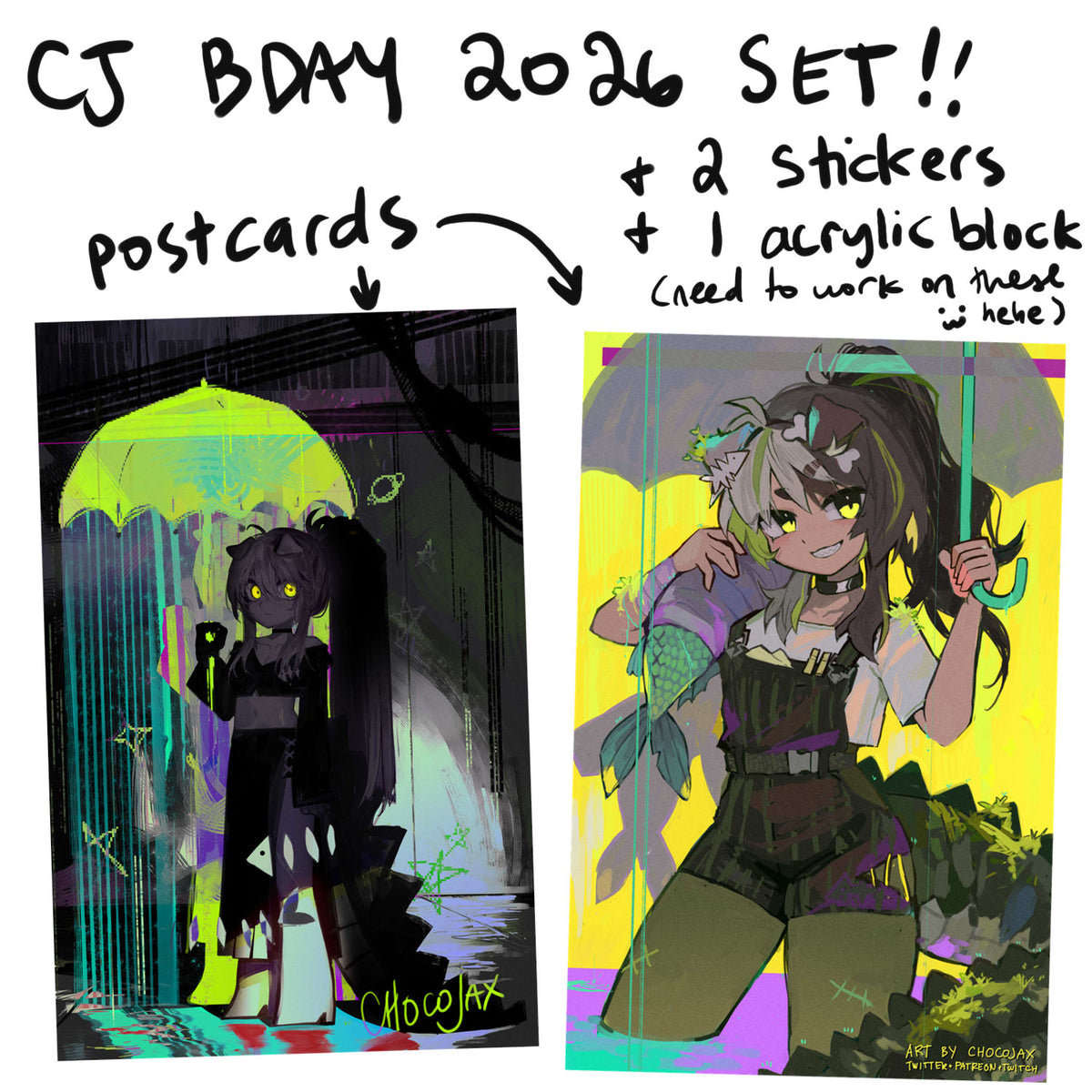 [PRE-ORDER ITEM] chocojax Birthday Set 2026