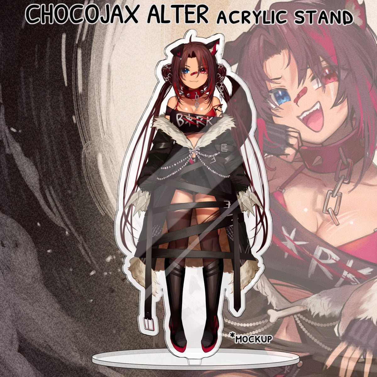 Chocojax, Chocojax Alter VTuber 7.8" Double-Sided Clear Acrylic Standee