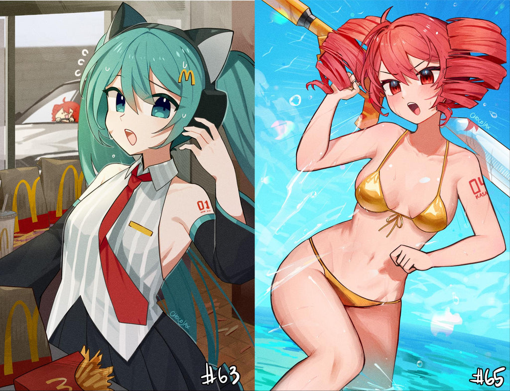 11"x17" Miku/Vocaloid Prints