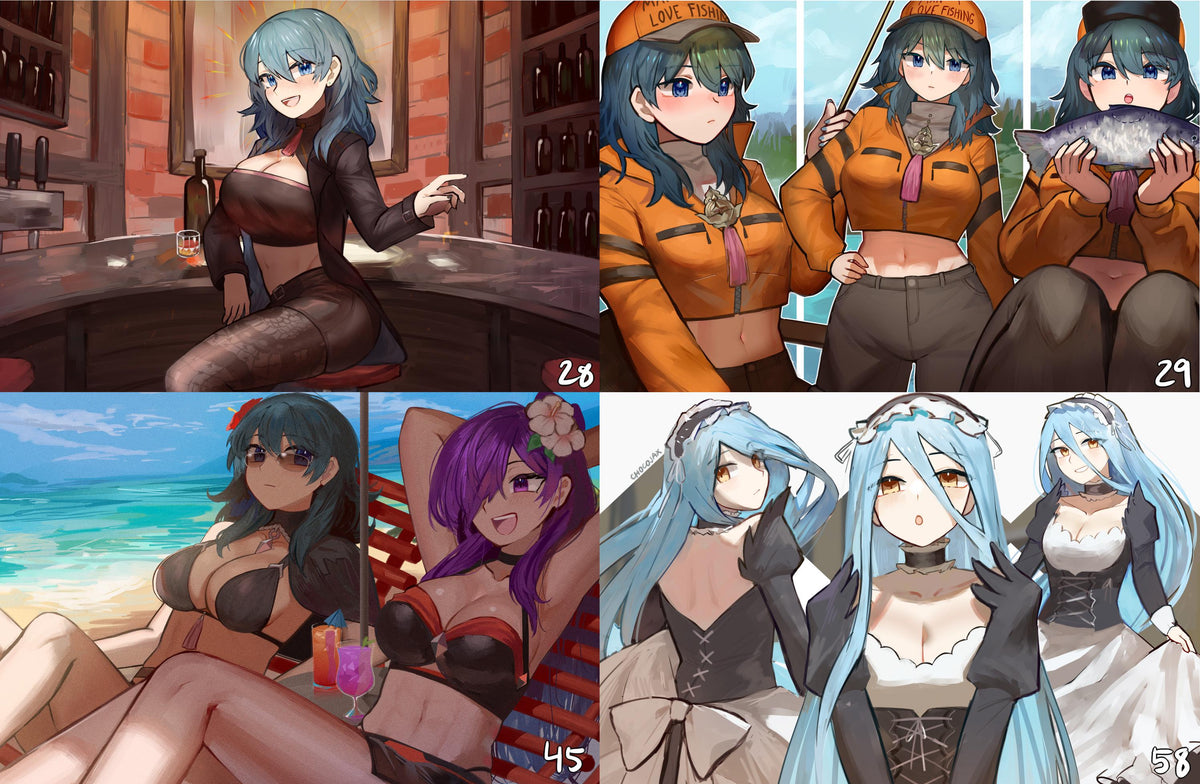 11"x17" Fire Emblem Prints