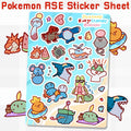 Pokemon Sticker Sheet