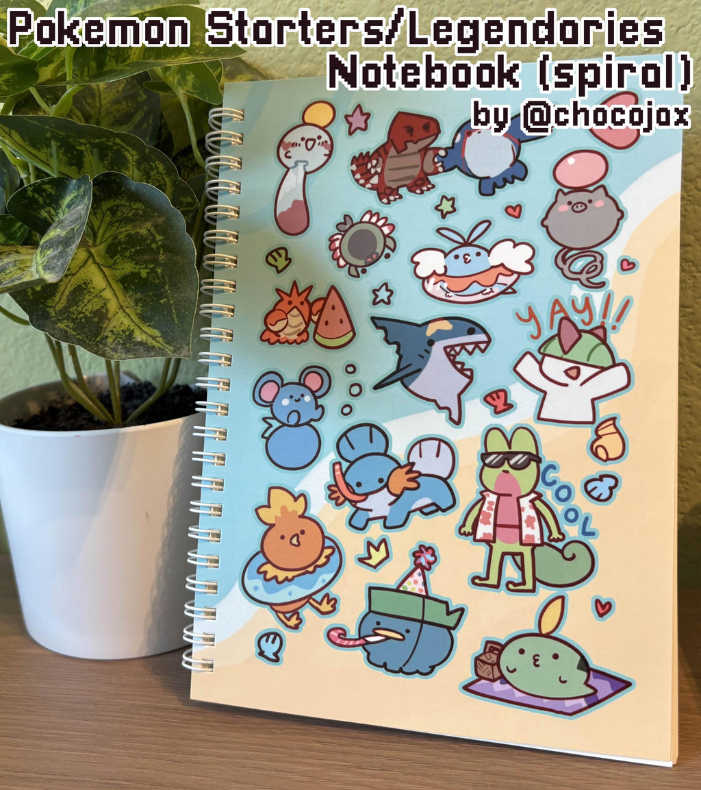 [PRE-ORDER ITEM] Pokemon RSE Spiral, Leatherette Notebook