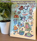 Pokemon RSE Spiral, Leatherette Notebook