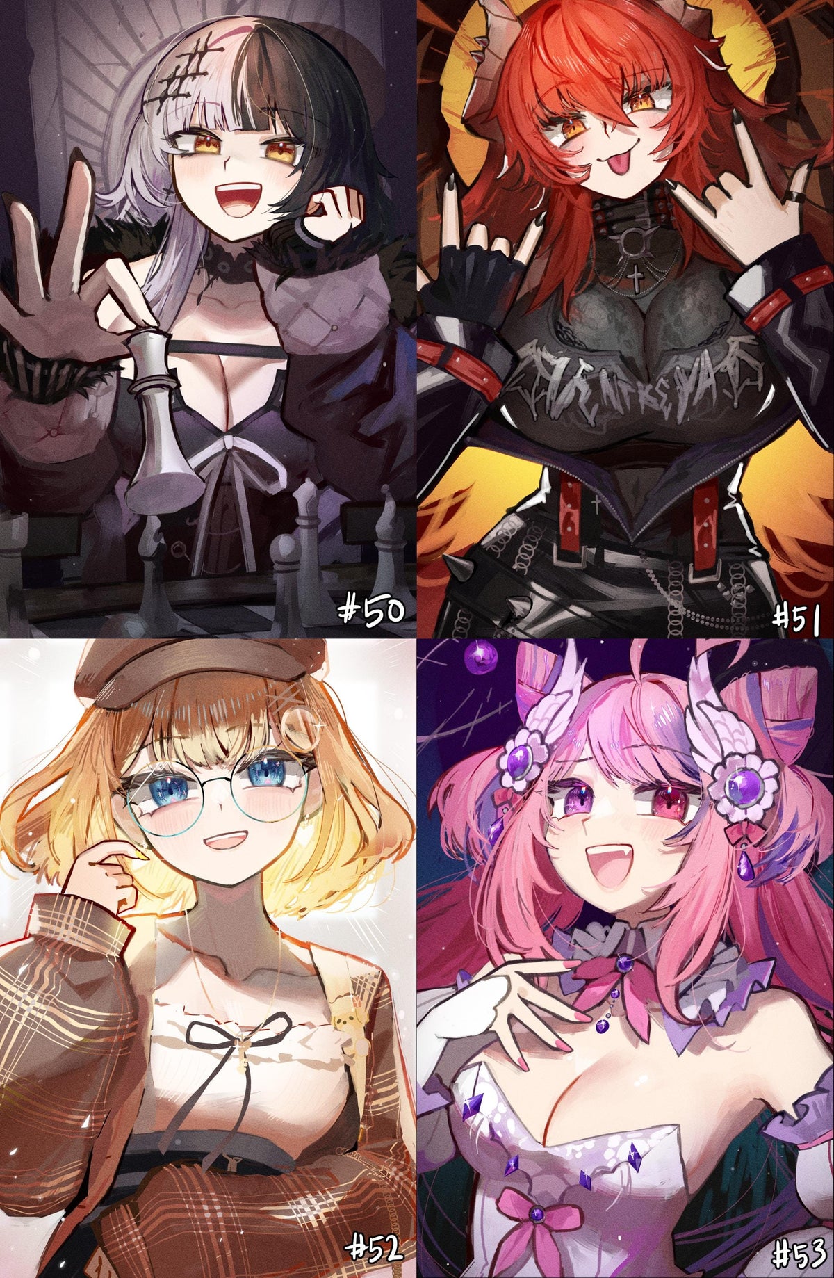 11"x17" VTuber Prints - Indie, Hololive