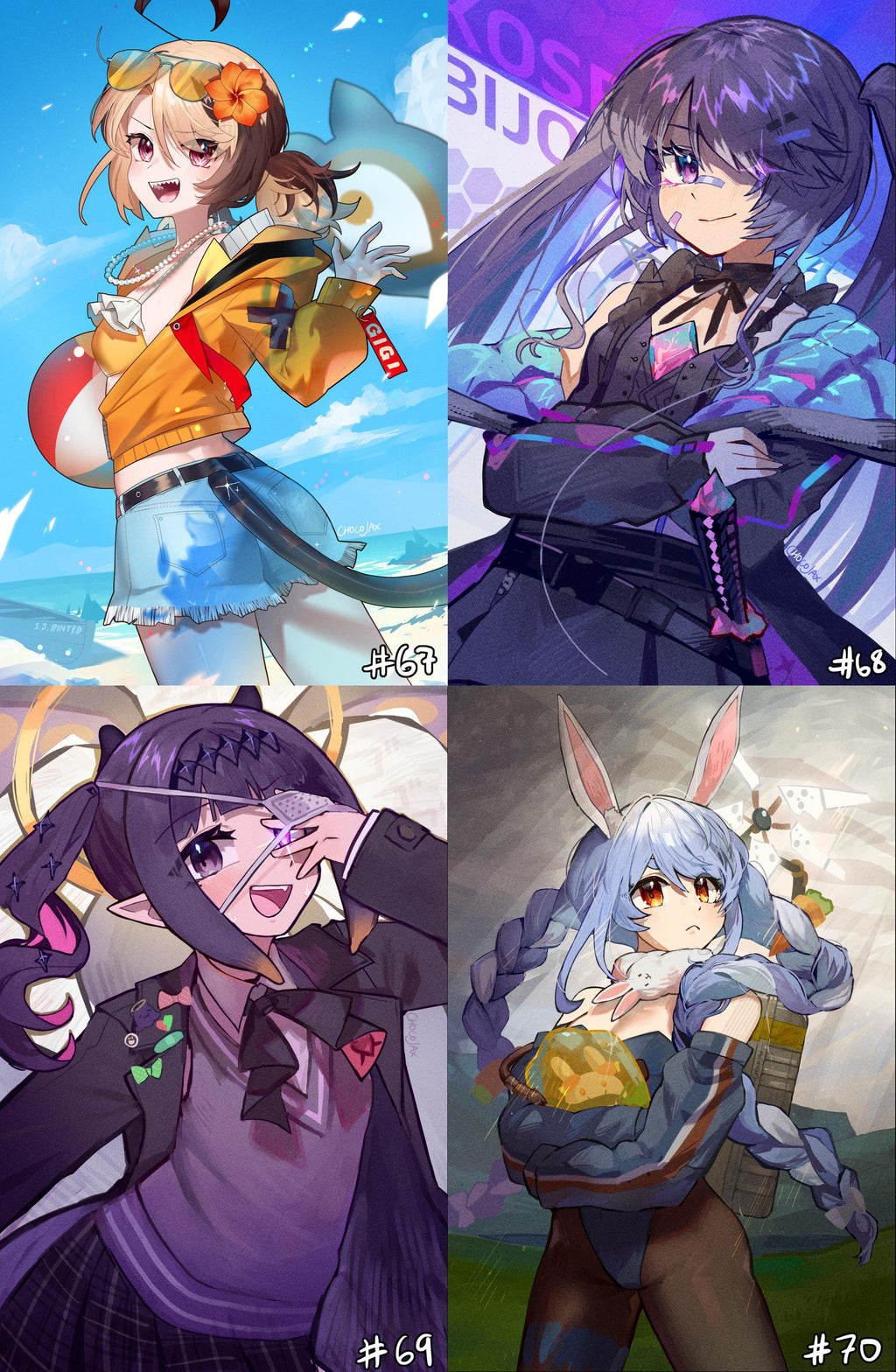 11"x17" VTuber Prints - Indie, Hololive
