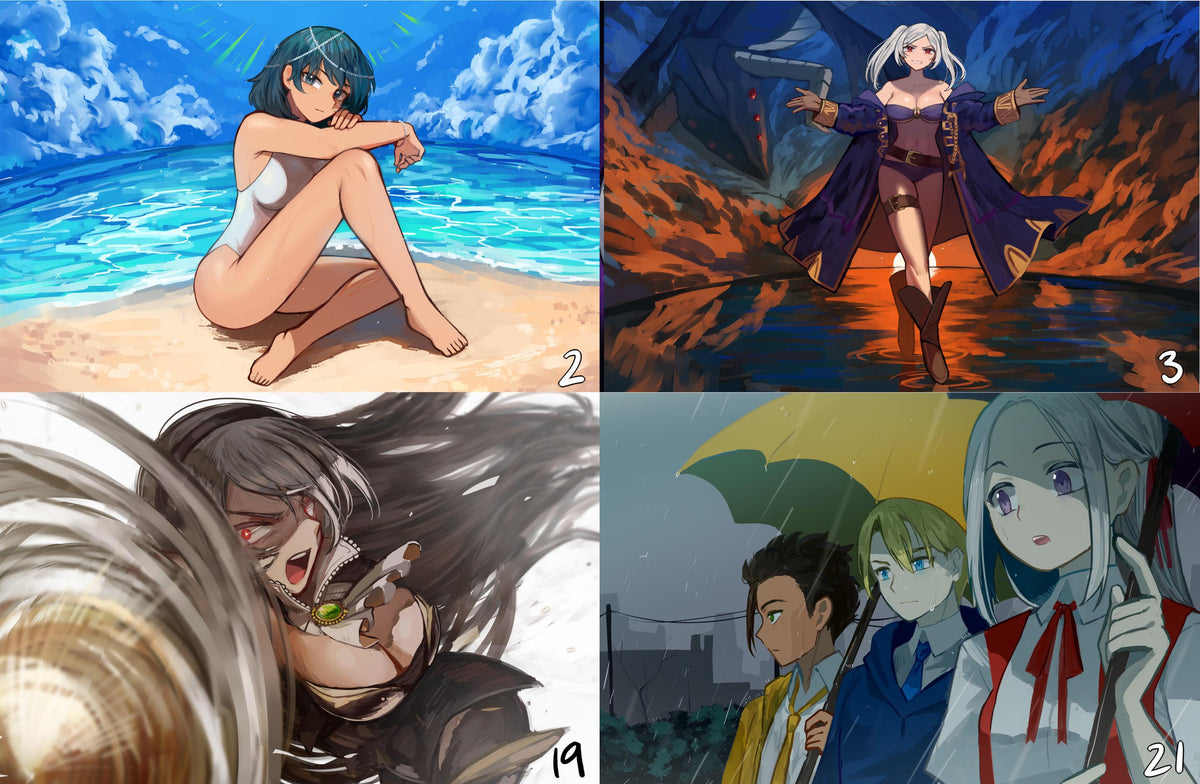 11"x17" Fire Emblem Prints