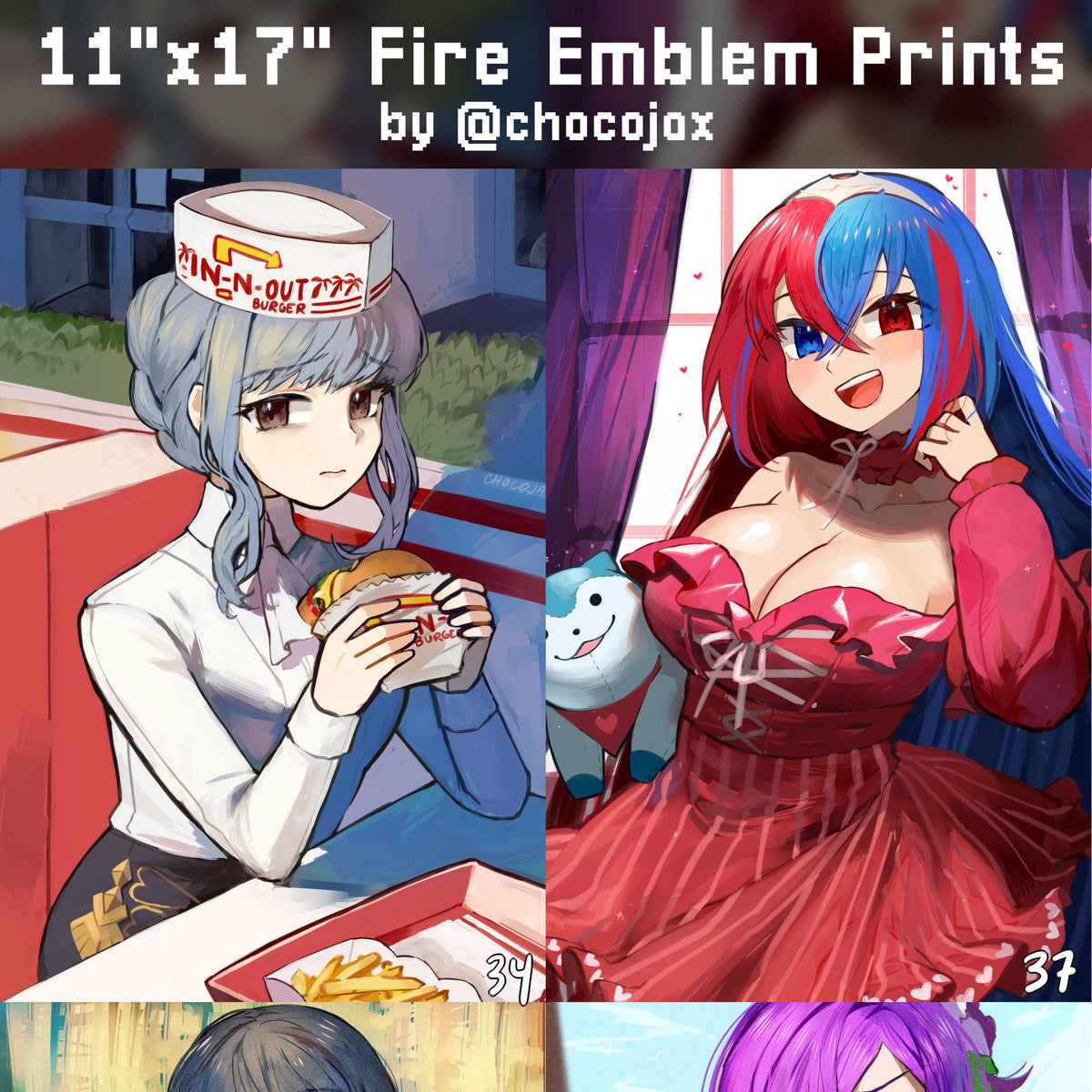 11"x17" Fire Emblem Prints