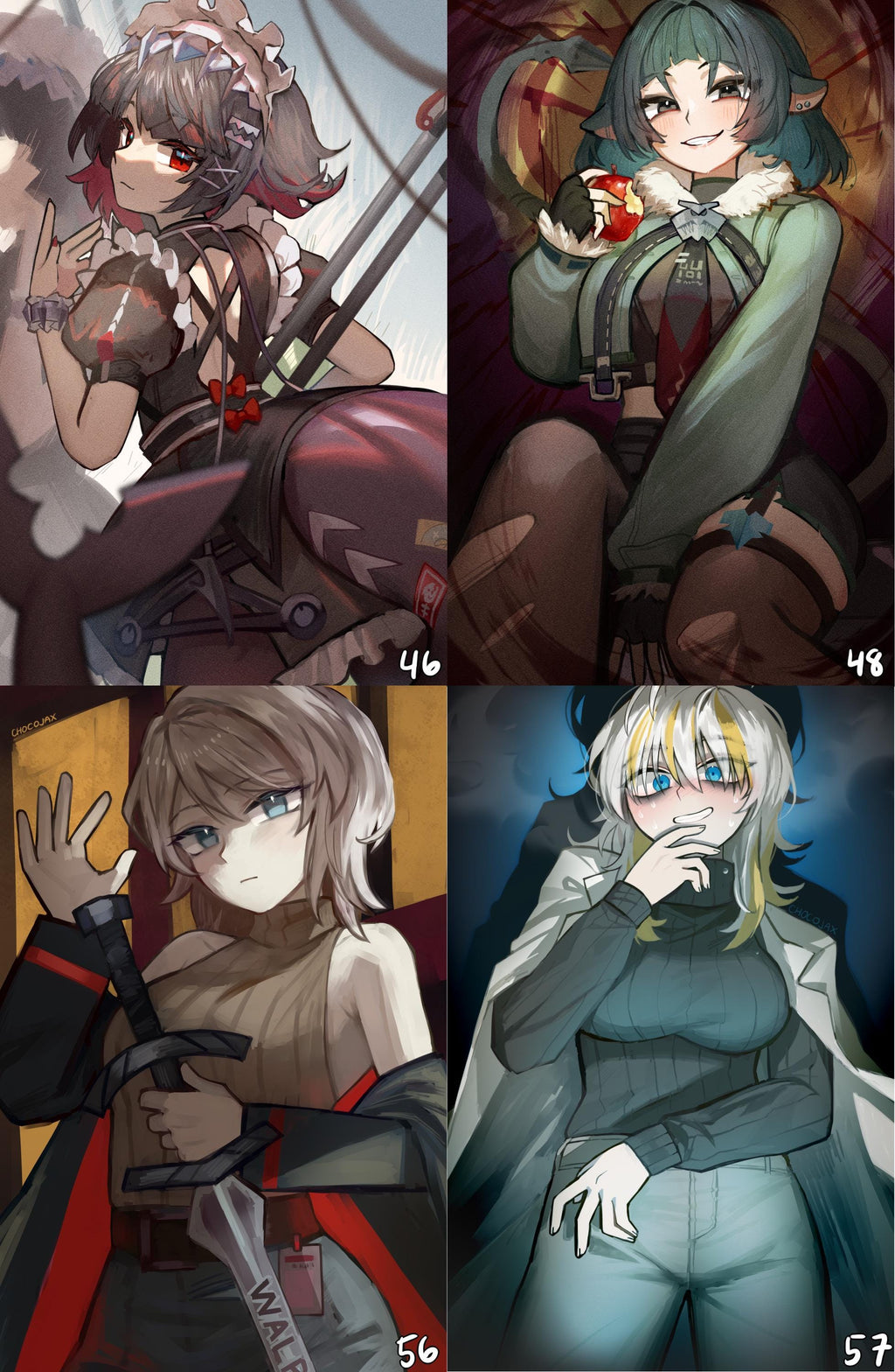 11"x17" Prints Anime & Video Games - Guilty Gear, Frieren, Limbus Company, etc.