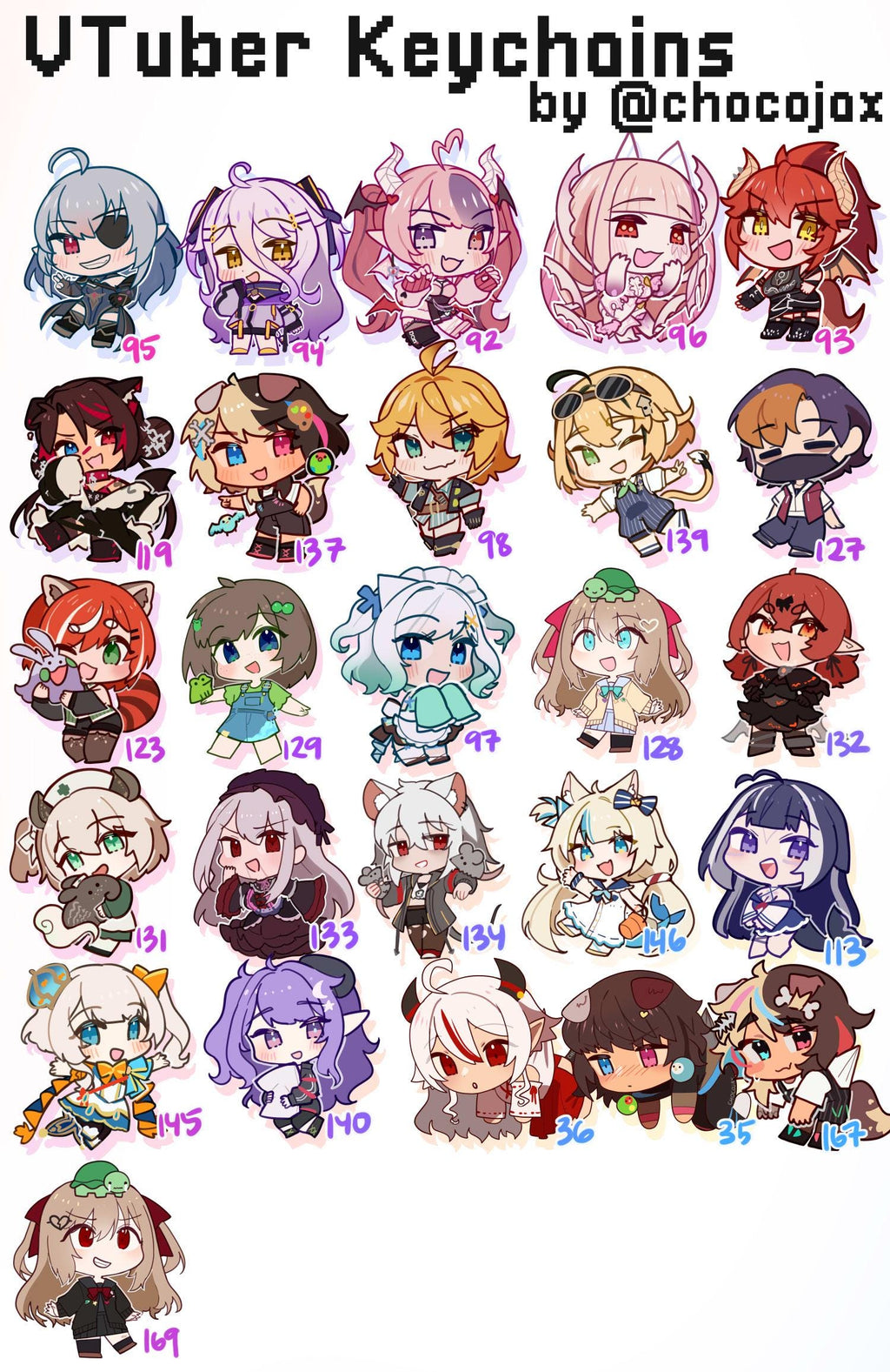 VTuber Keychains: Indie, Phase Connect