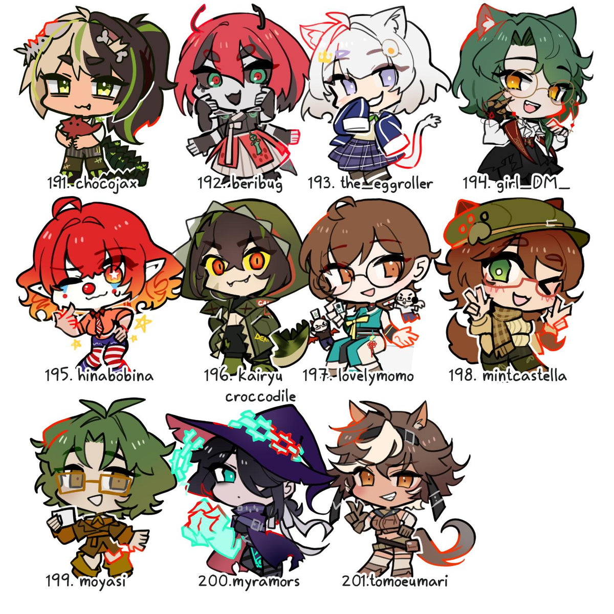 VTuber Keychains: Indie, Phase Connect