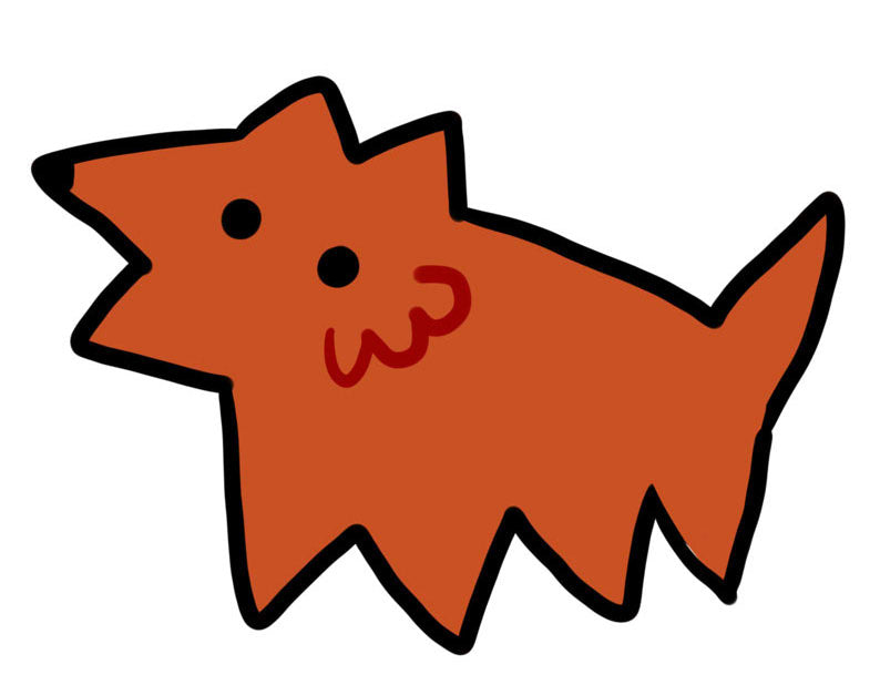 [PRE-ORDER ITEM] chocojDog Mascot Plushie Keychain