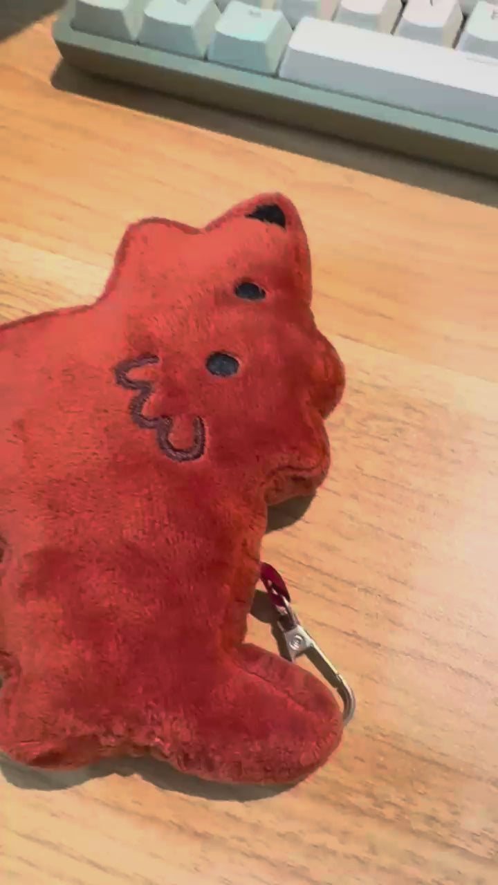 [PRE-ORDER ITEM] chocojDog Mascot Plushie Keychain