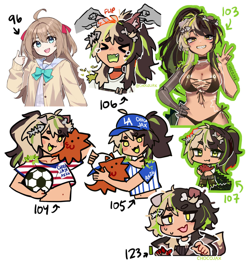VTuber Stickers - Indie, Phase Connect